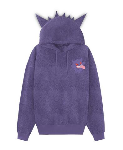 Pokemon Gengar Plush Unisex Cosplay Hoodie Exclusivité Games Zone